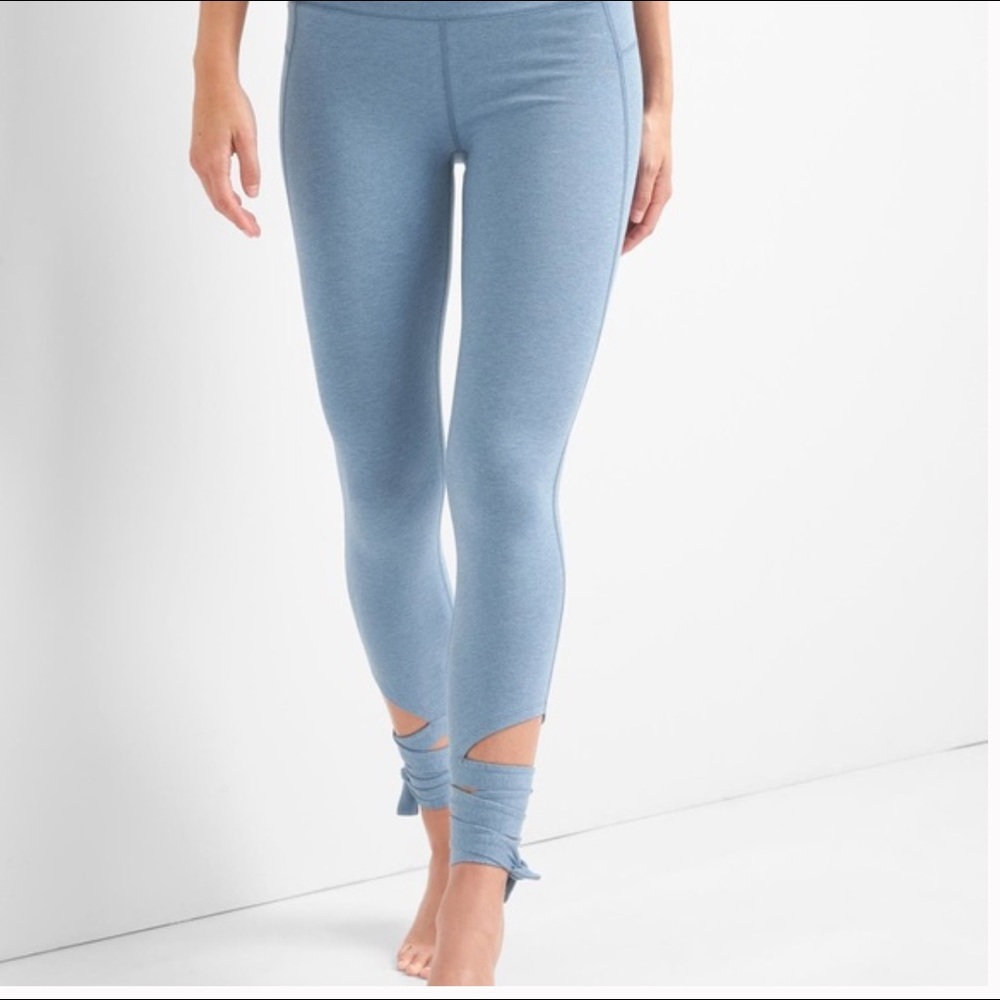 Gap ankle wrap leggings